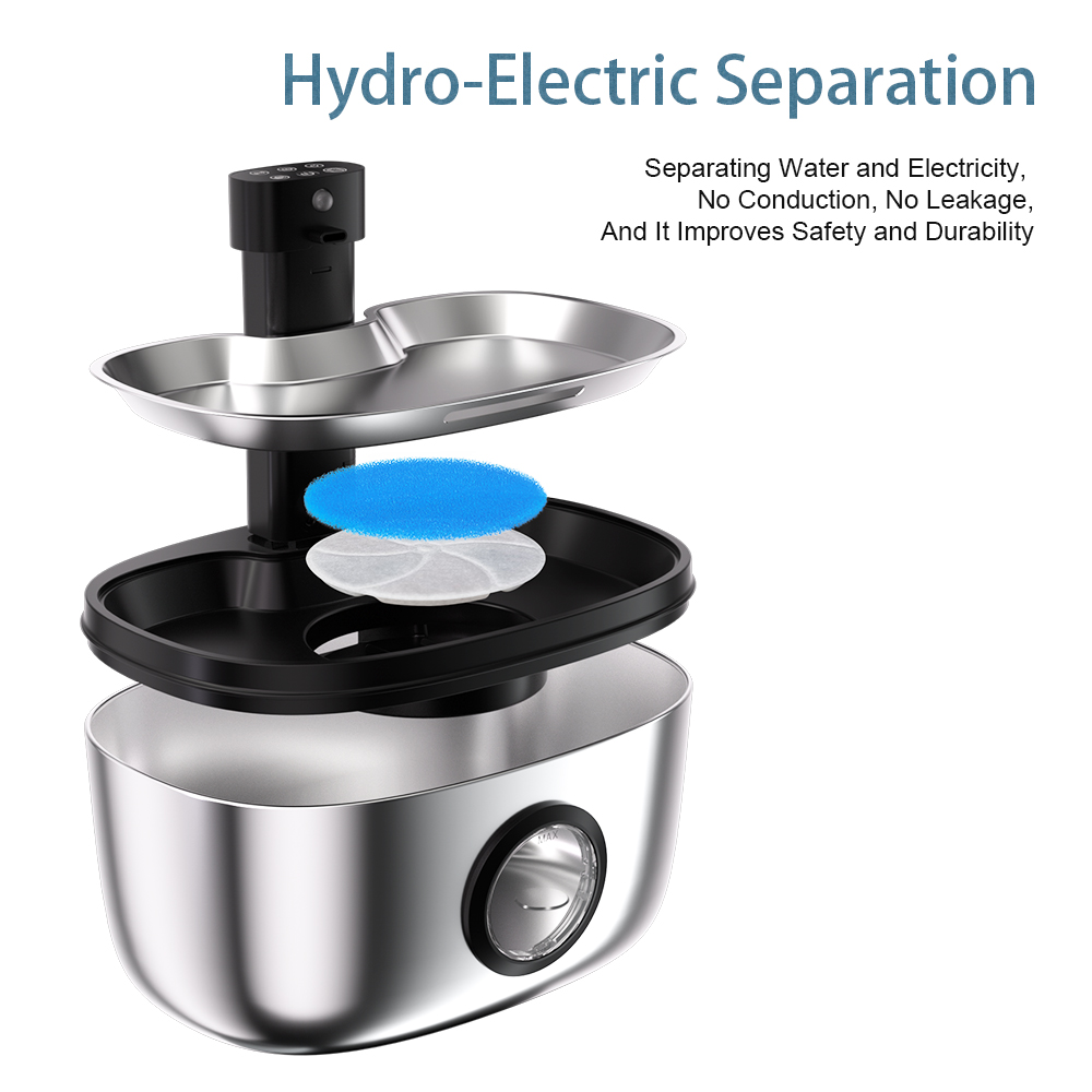 PW-11 Pet Water Fountain Stainless